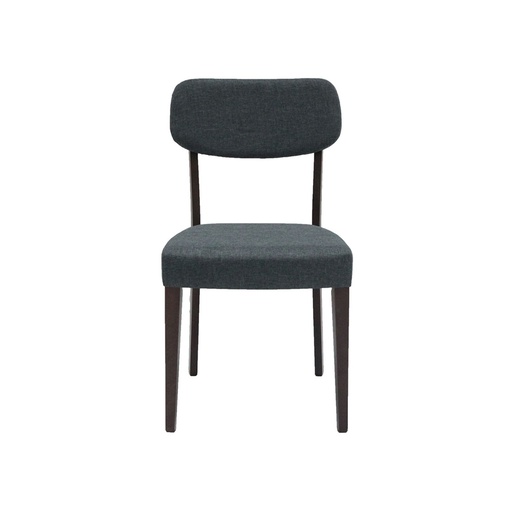[19205252] Erikson Dining Chair - Beech Walnut - Grey