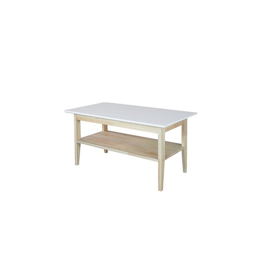 [19208886] KC-Play Wow Coffee Table-Lindberg Oak/White