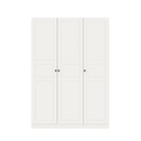 Moneta Wardrobe 134cm wide - White