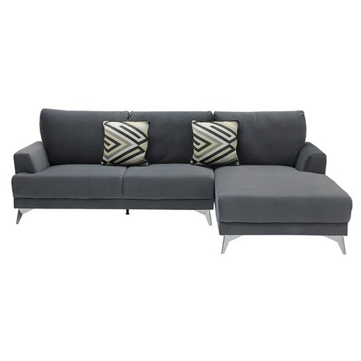 [19210331] Hangle Sofa - Right Corner - Grey/Hem