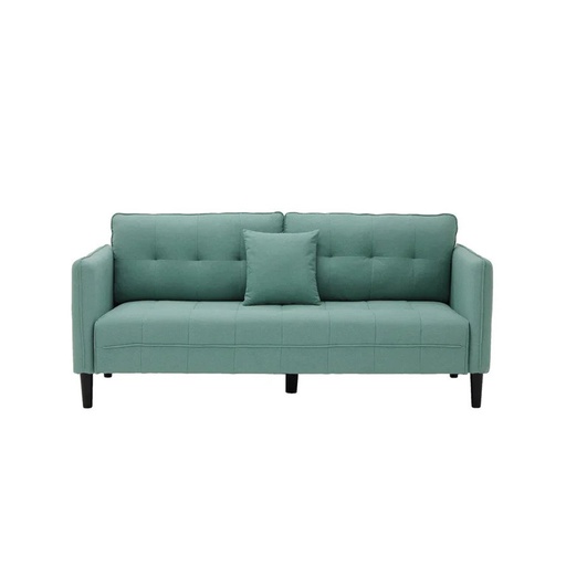 [19210900] Fredy Sofa 3Seater-Green/Black Leg