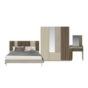 Estano Bedroom Set 5ft - Hazel Tim