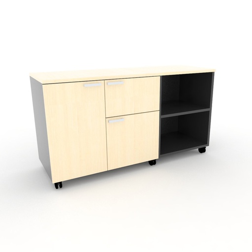 [AB-MO120-MA] Able Mobile Cabinet MO120-Maple