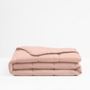 Lotus Attitude - Comforter - Blush Pink - 90" x 100"