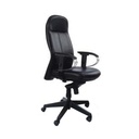 Merryfair Synchron High Back Chair Plastic Base-P019NA09M1_VY