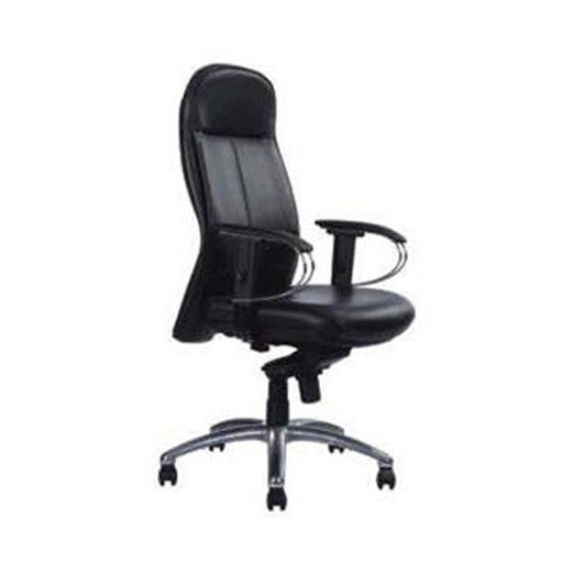 [P019YNA09P_VY] Merryfair Synchron High Back Chair Aluminium Base-P019YNA09P_VY