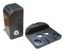ELECTRIC LATCH AND STOPPER FOR SWING MOTOR